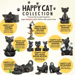 5" Whimsical Happy Cat Buddha Figurine – Zen-Inspired Resin Cat Statue – Meditating Animal Sculpture for Mindful Home or Office Decor – Peaceful Gift for Cat Lovers and Yoga Fans
