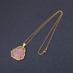 ASGIFT Laughing Buddha Necklace Cubic Zirconia Green Jade Buddha Pendant with 18K Gold Plated Chain Lucky Buddha Necklace Jewelry Gift