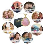 ASGIFT Laughing Buddha Necklace Cubic Zirconia Green Jade Buddha Pendant with 18K Gold Plated Chain Lucky Buddha Necklace Jewelry Gift