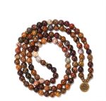 Mala Bead Bracelet Necklace, 108 Buddhist Prayer Beads Yoga Meditation Gemstone japa mala Women man