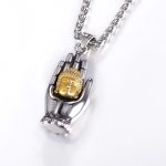 U7 Animals Necklace for Women Stainless Steel Pig/Dog/Elephant Pendant Necklace Lucky Jewelry