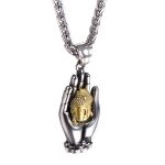 U7 Animals Necklace for Women Stainless Steel Pig/Dog/Elephant Pendant Necklace Lucky Jewelry