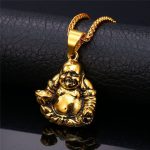 U7 Animals Necklace for Women Stainless Steel Pig/Dog/Elephant Pendant Necklace Lucky Jewelry